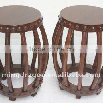 Chinese Beautiful Drum Stool, Pretty Curve