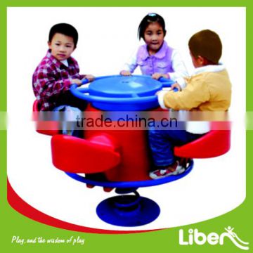 Three seats very funny playground equipment spring riders, LE.TM.009