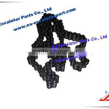 Black, Escalator handrail chain for Mitsubishi