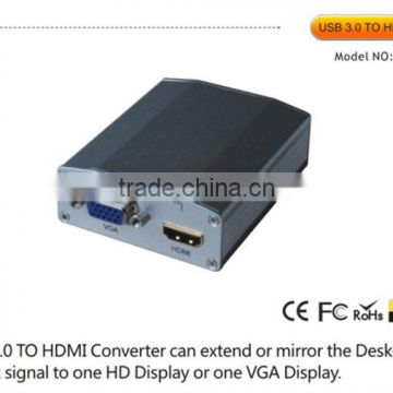 usb 3.0 to hdmi / VGA converter New product