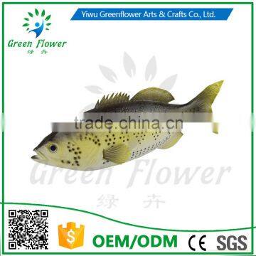 Greenflower 2016 Wholesale artificial PU fish Spend some fish China handmaking decoration