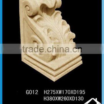 Roman design sandstone corbels