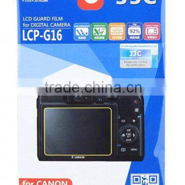 LCD Protector JJC LCP-G16 Guard Film Protector For Camera LCD Screen Protector For Canon