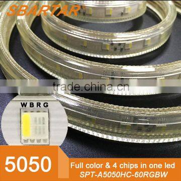 2016 New Products 110volt Flexible Waterproof RGBW LED Strip Lights