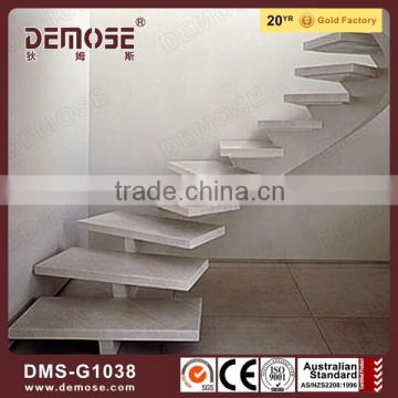 Prefabricated stair cases outdoor floating stair design prices