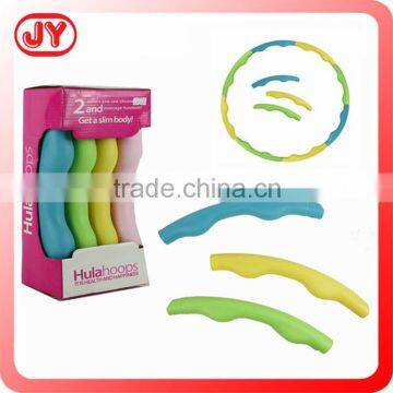 2014 New detachable hula hoop China manufacture wholesale fitness for sport with EN71