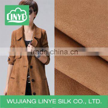 polyester jacket fabric ,soft suede fabric