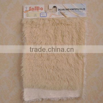 solid color 100% polyester PV plush fabric