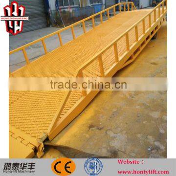 10 ton adjustable mobile container loading yard ramp from China factory