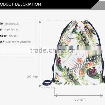China Suppliers Hot Sale Aztec 3D Sublimation Drawstring Bag in photo-2