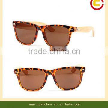 2015 leopard bamboo sunglass