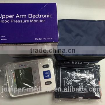 Digital uppe arm blood pressure monitor for blood pressure and heart rate measurement