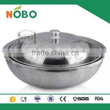 Punching Stainless Steel Food Cover With Bead photo-4
