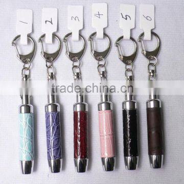 Croco Leather Mini Torch With Keychain on Sale photo-3