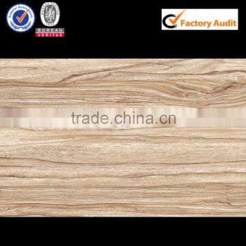 60x90mm wood finish vitrified floor tile