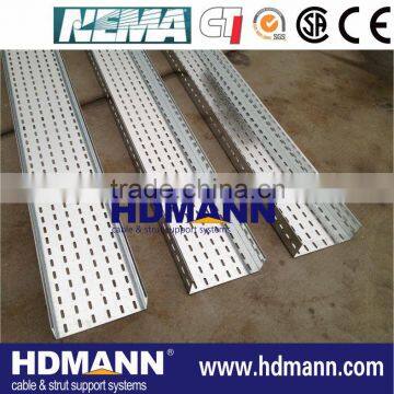 Aluminum galvanized perforated cable tray /China OEM supplier