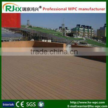 Easy D.I.Y installation wood composite decking white/wpc crack-resistant decking