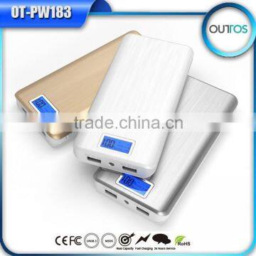 Latest Hot Products 16000mah Handy Power Charger Portable Power Bank for Iphone and Samsung