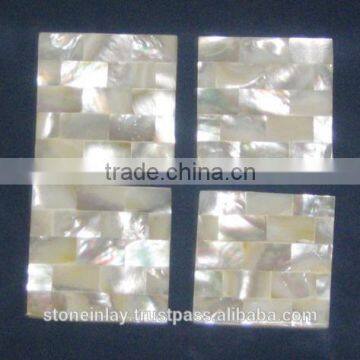 Four Mother Of Pearl Tile