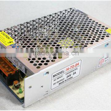 switching power supply 24v 3a for cctv camera,led