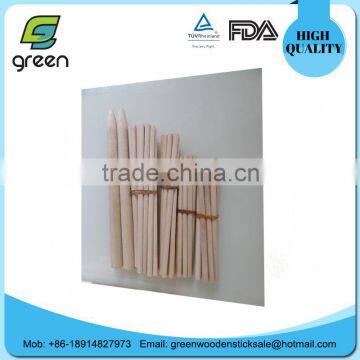 Smooth Surface Wooden Round Ice Cream Sticks photo-2