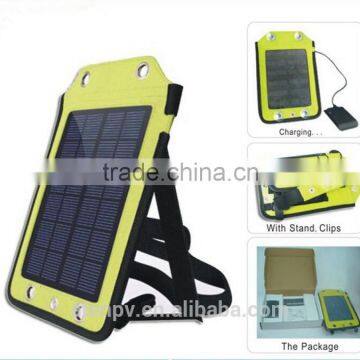 portable solar mobile phone charger solar power bank charger