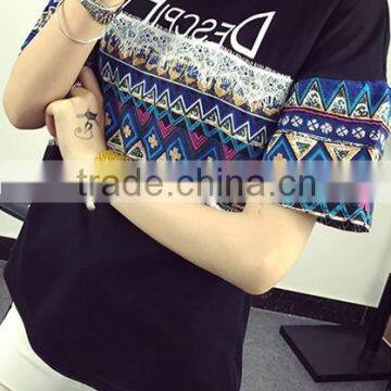 Cartoon Blouse Short-sleeved T-shirts Students Leisure Large Size Shirt of China Style t Shirt photo-2