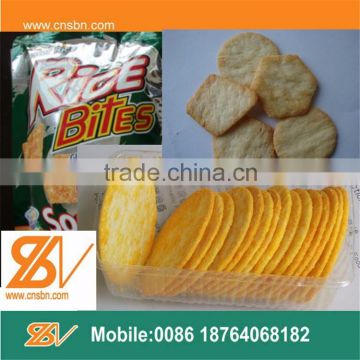 industrial stainless steel crunch rice chips extrusion machinery