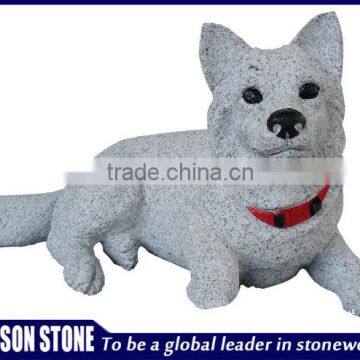 Life Size Garden fu Dog Marble Statues photo-4