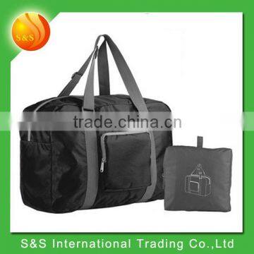 Customized Logo Cheap Foldable Travel Bag Nylon Lightweight Sports Bag