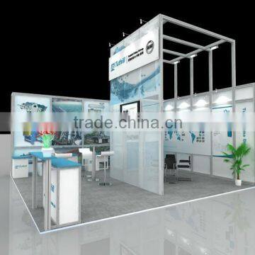 aluminum extrusion trade show 6x6 exhibition booth