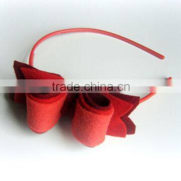 New Style Felt Bow Headband for Kids,wholesale Handmade Headbands photo-5