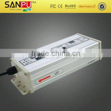 shenzhen sanpu hot selling rain-proof ip63 250w rack mount 12v power supply ac 220v dc12v 24v