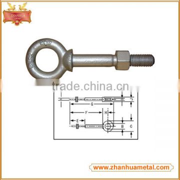 Forged Iron Lifting Anchor G277 Shoulder Nut Eye Bolt