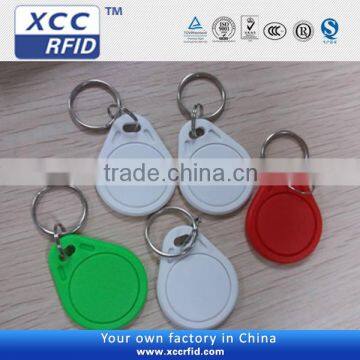 7-year Offer Silk Printable ABS Rfid Key Fob Tag ID