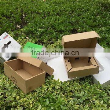 Recycle feature factory direct sale custom corrugated kraft shipping box