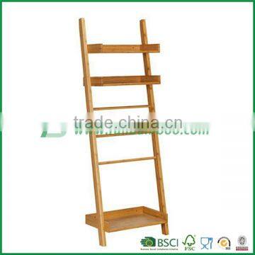 Fuboo Bamboo tower with towel rack & towel bar