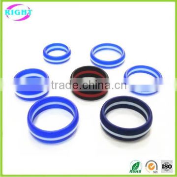 custom silicone finger ring for men