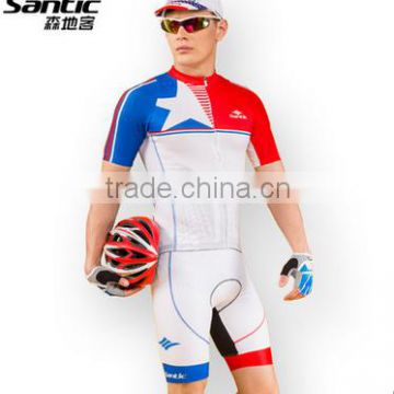 SANTIC 2015 New design sublimation cycling jiersey,cycling wear