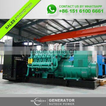 Silent 1600KVA DIESEL GENERATOR with Googol engine for standby power