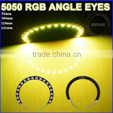 Customized SMD5050 rgb led angel eyes colors, led rgb angle eyes