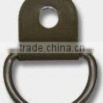 metal D ring with clip