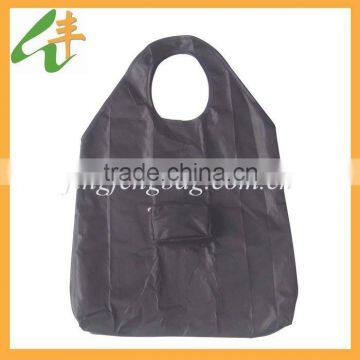 folding cheap polyester shopping bag