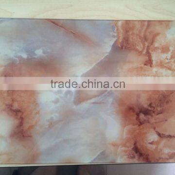 Marble pattern printing glass with EN12150 & ANSI certificate