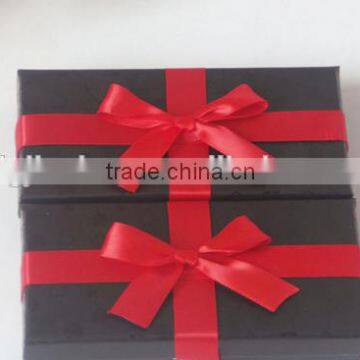 Chot sale High quality handmad world gift paper box2015 hanger bag