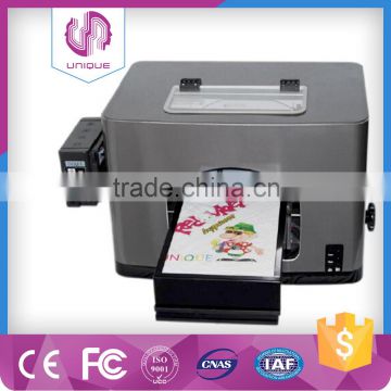 cheap A4 size flatbed digital textile printer