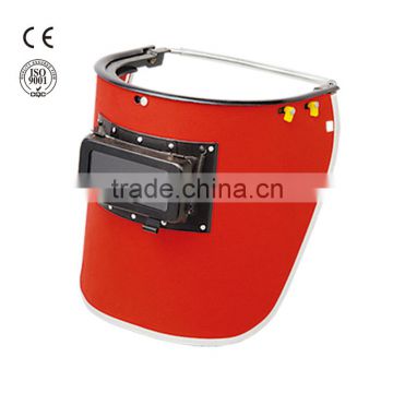 safety red steel paper helmet welding