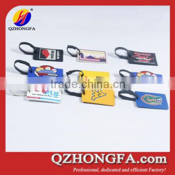 PVC Rubber Luggage Tag