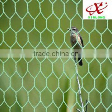 PVC/Galvanized Normal / Reverse Twist Hexagonal Chicken Wire Mesh