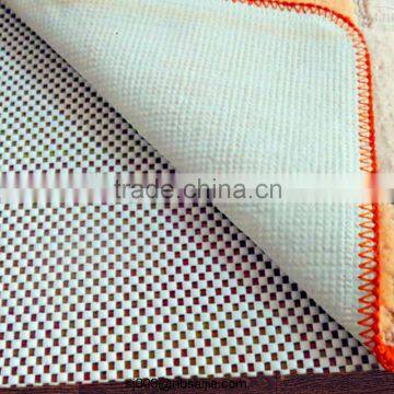 eco-friendly china produced custom anti slip quality rug pad